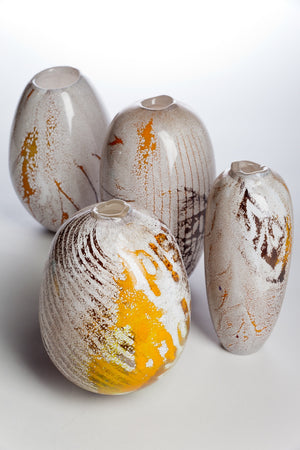 blown glass vase 